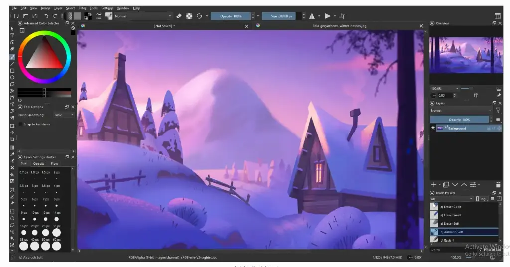 Krita Essentials: A Quick Tools Guide for Beginners