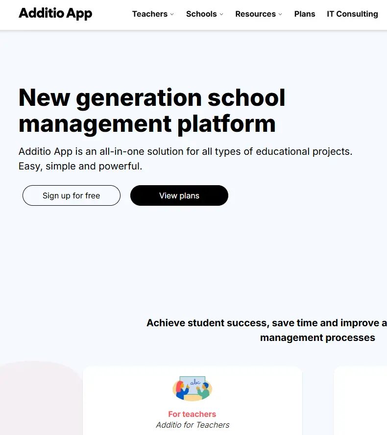 Digital Class Record with AdditioApp
